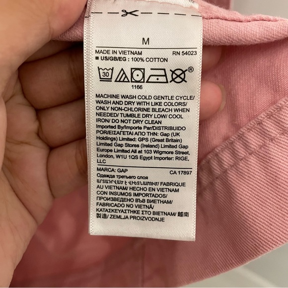 GAP Pink Utility Jacket - Picture 7 of 9